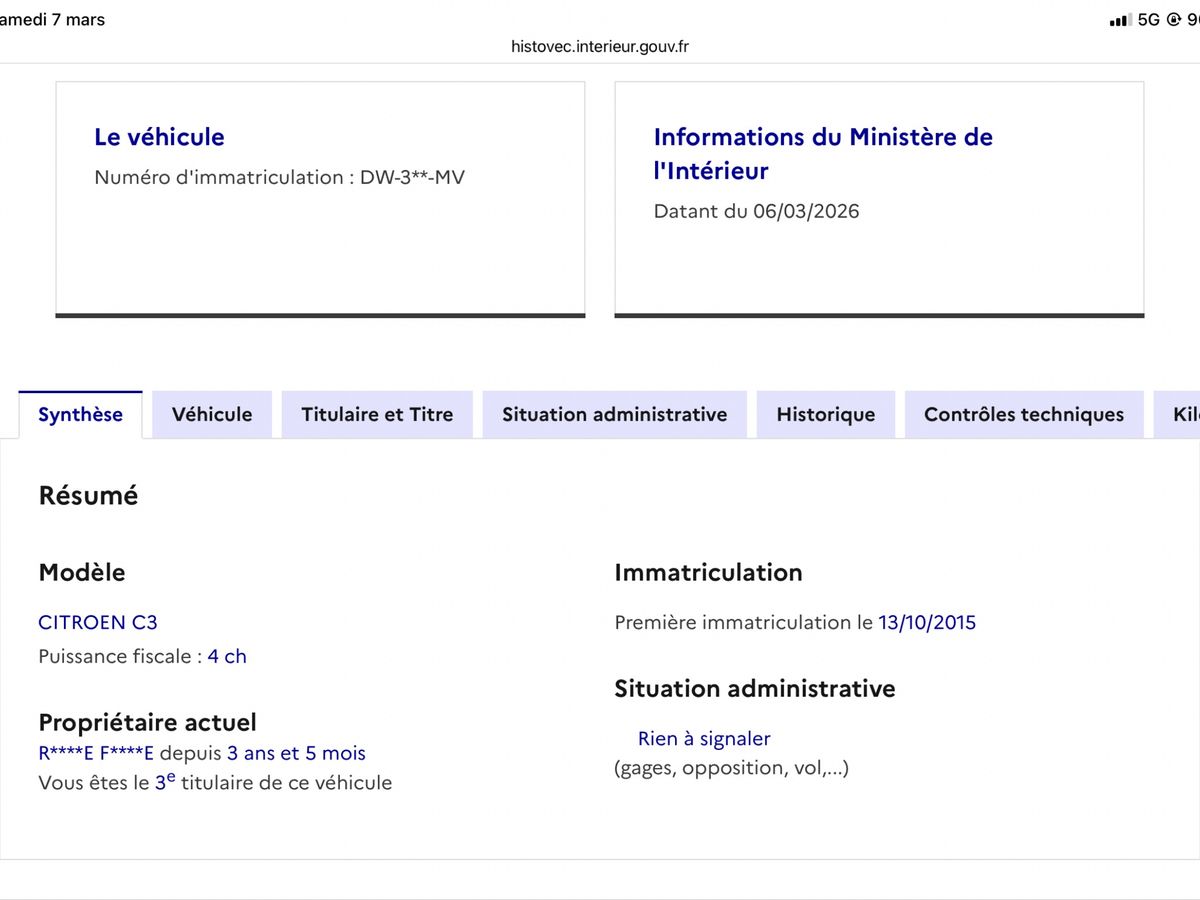 Citroen C3 d'occasion