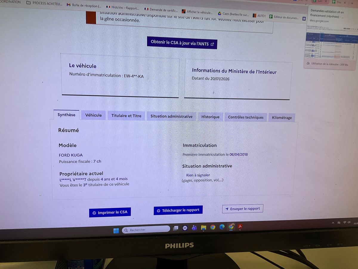 Ford Kuga d'occasion