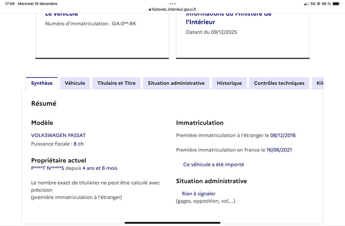 Volkswagen Passat d'occasion