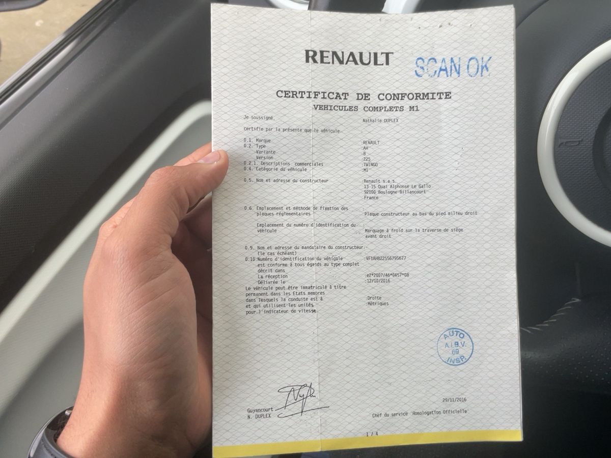 Renault Twingo d'occasion