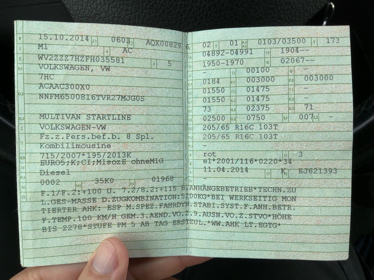 Volkswagen T5 Multivan 2.0 TDI Startline