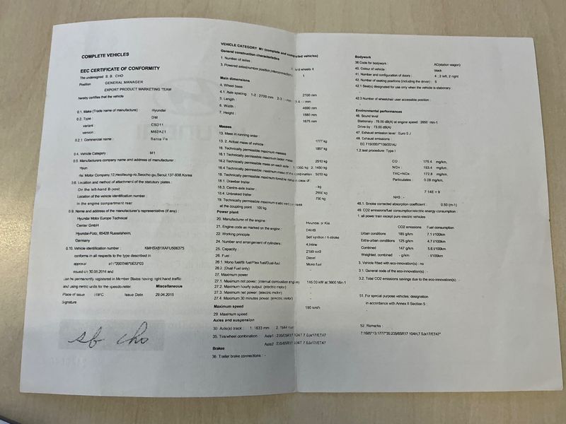 Hyundai Santa Fe 2.2 CRDi Style 2WD — zdjęcie 16