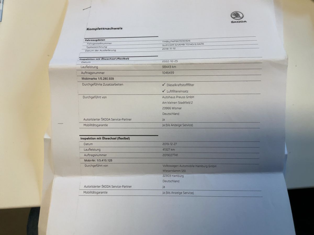 Skoda Superb 2018 — photo 30