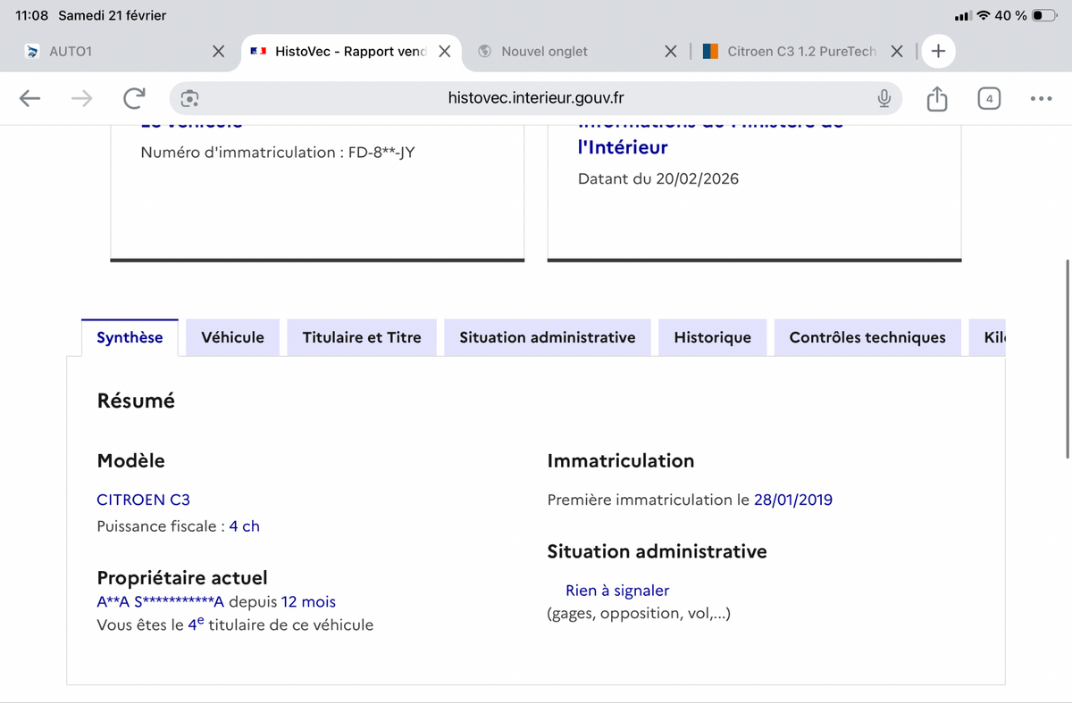 Citroen C3 d'occasion