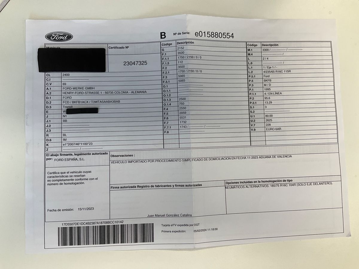 Ford Transit d'occasion