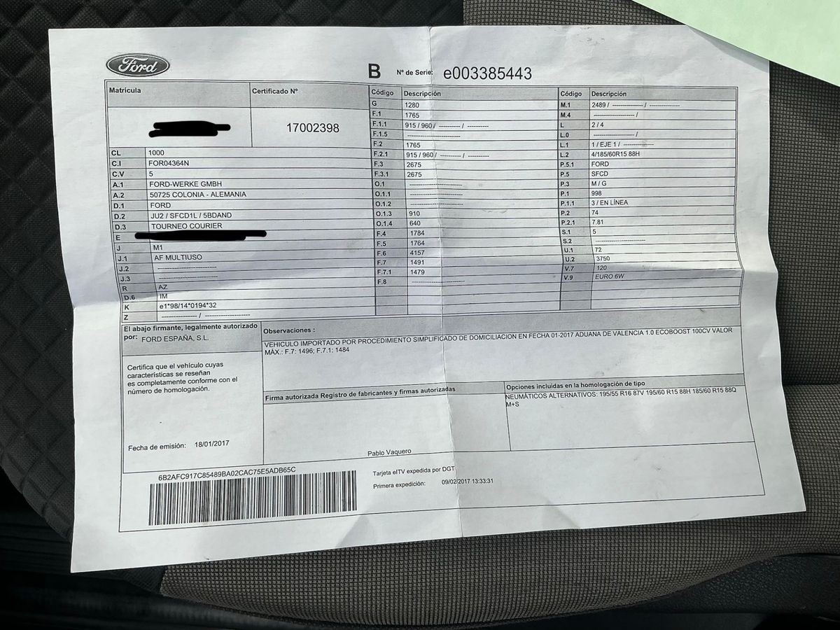 Ford Tourneo d'occasion