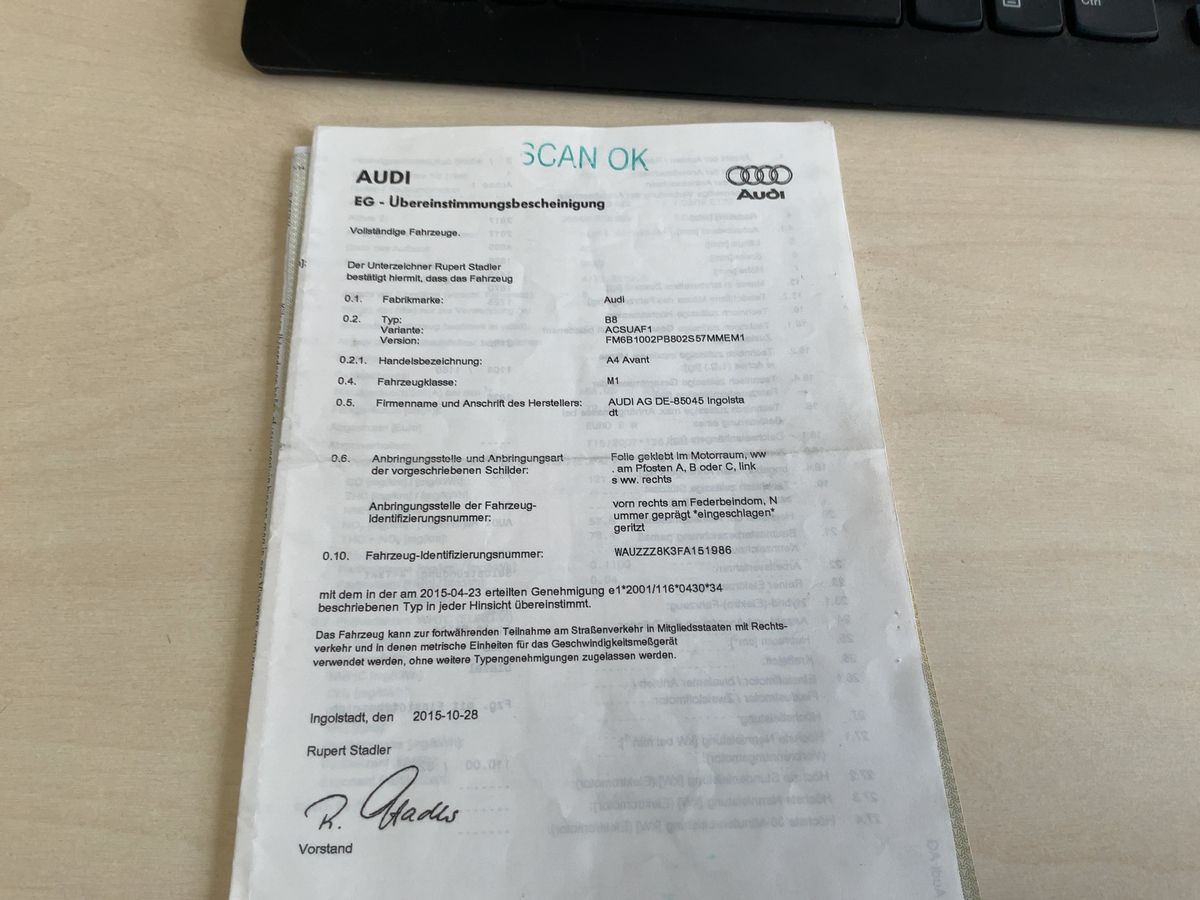 Audi A4 d'occasion