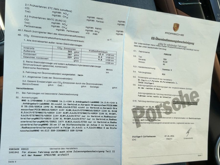 Porsche Cayenne d'occasion