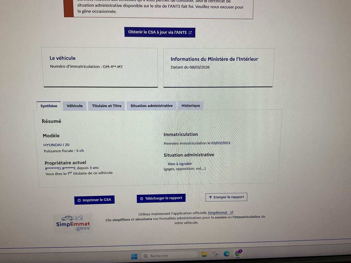 Hyundai i20 d'occasion