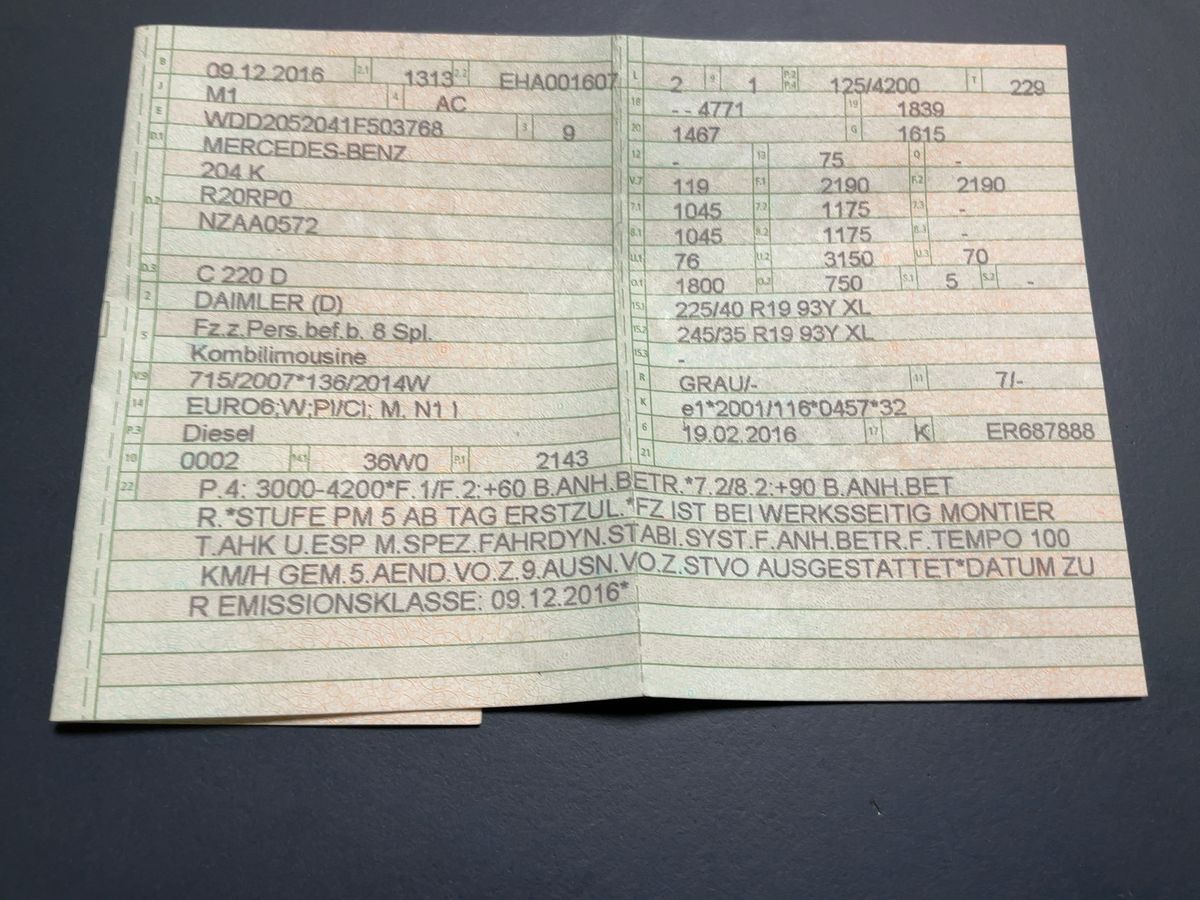 Mercedes-Benz C-Klasse d'occasion