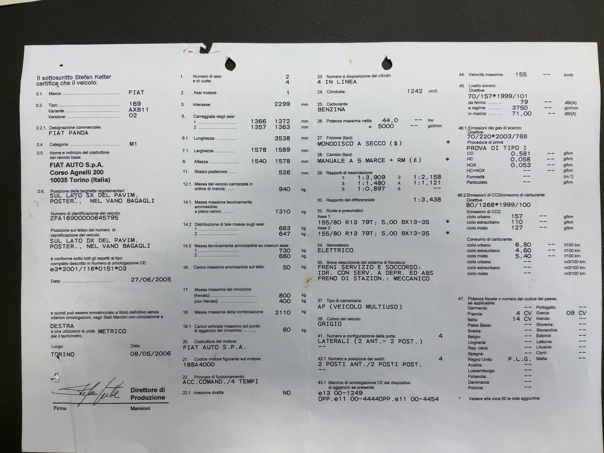 Fiat Panda d'occasion