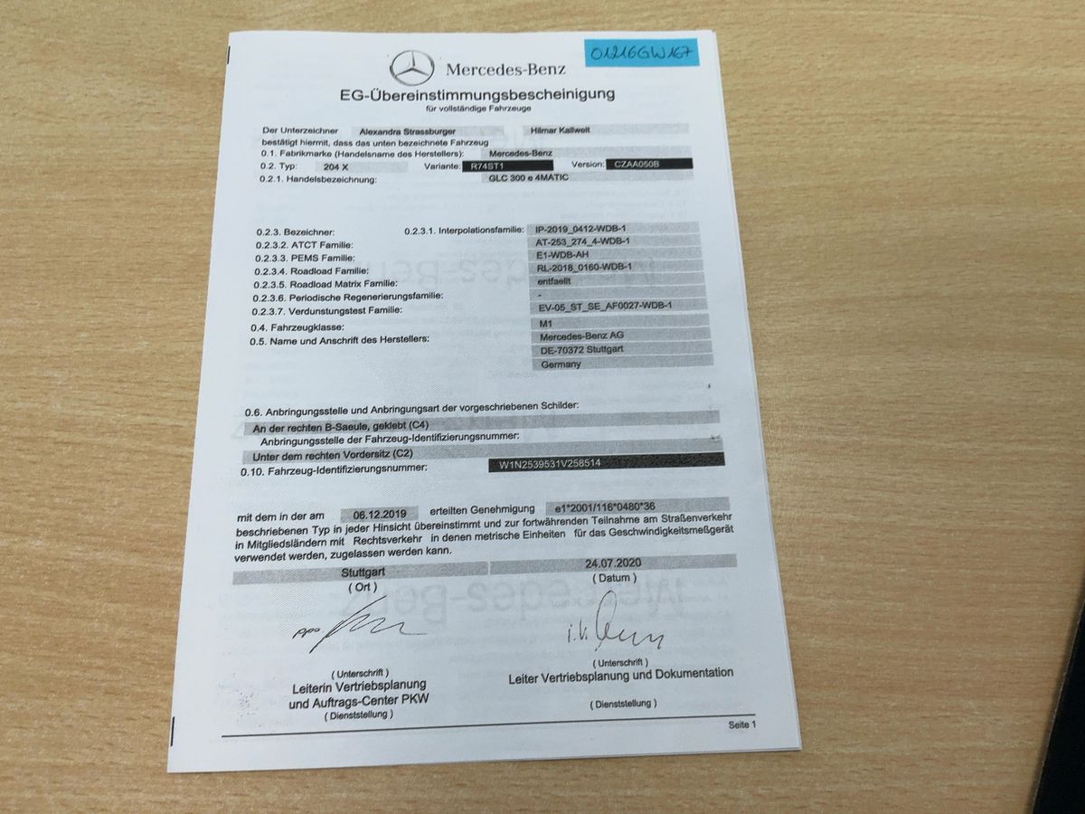Mercedes-Benz GLC-Klasse d'occasion