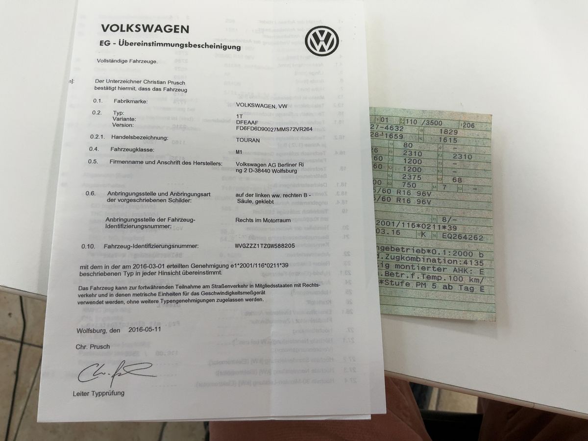 Volkswagen Touran d'occasion