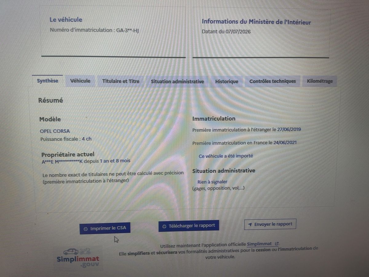Opel Corsa d'occasion