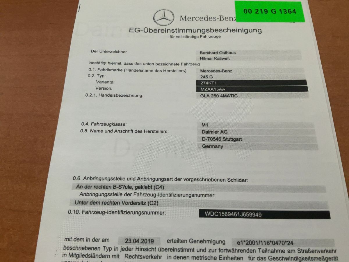 Mercedes-Benz GLA-Klasse d'occasion