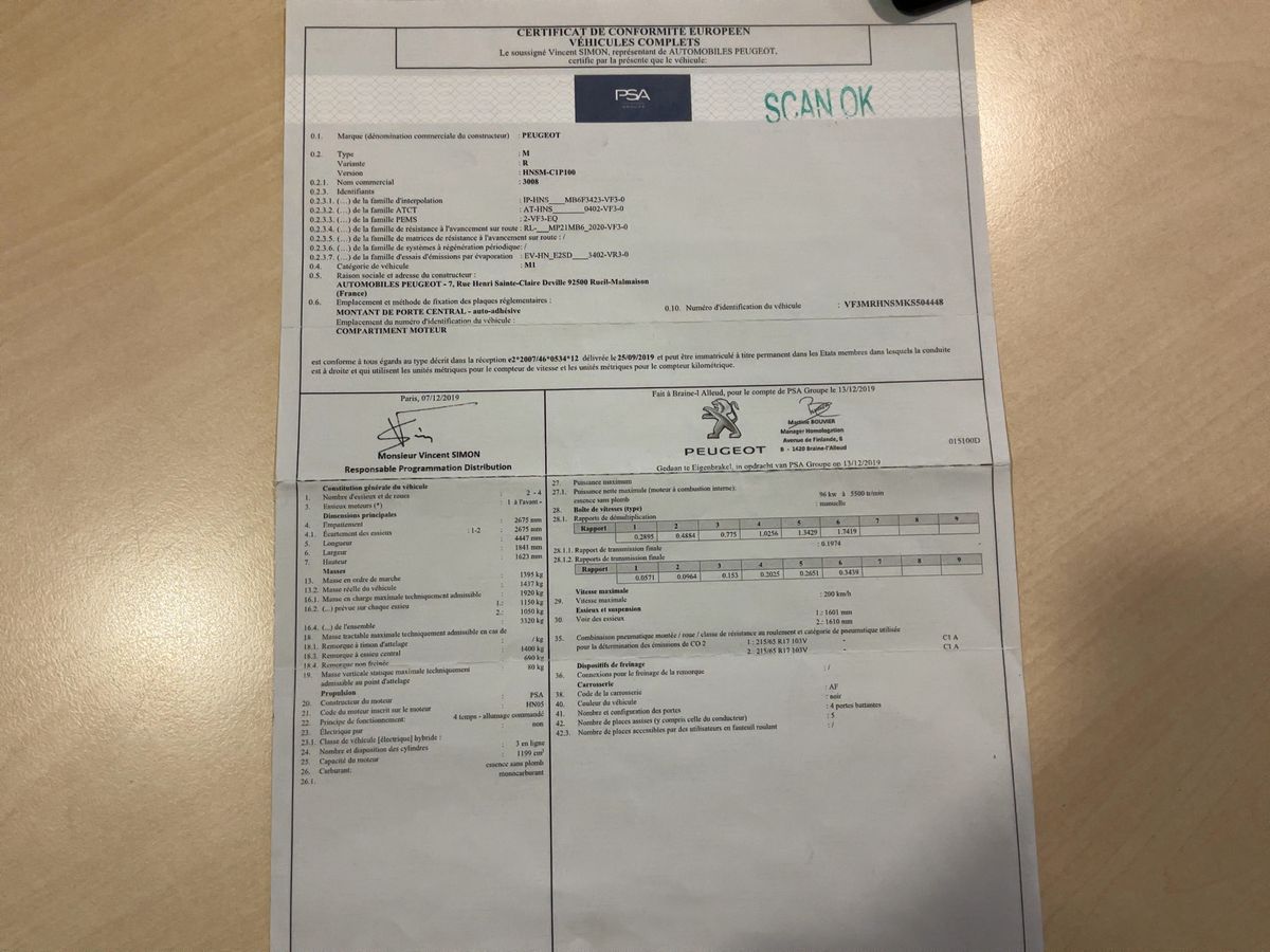 Peugeot 3008 1.2 PureTech Active