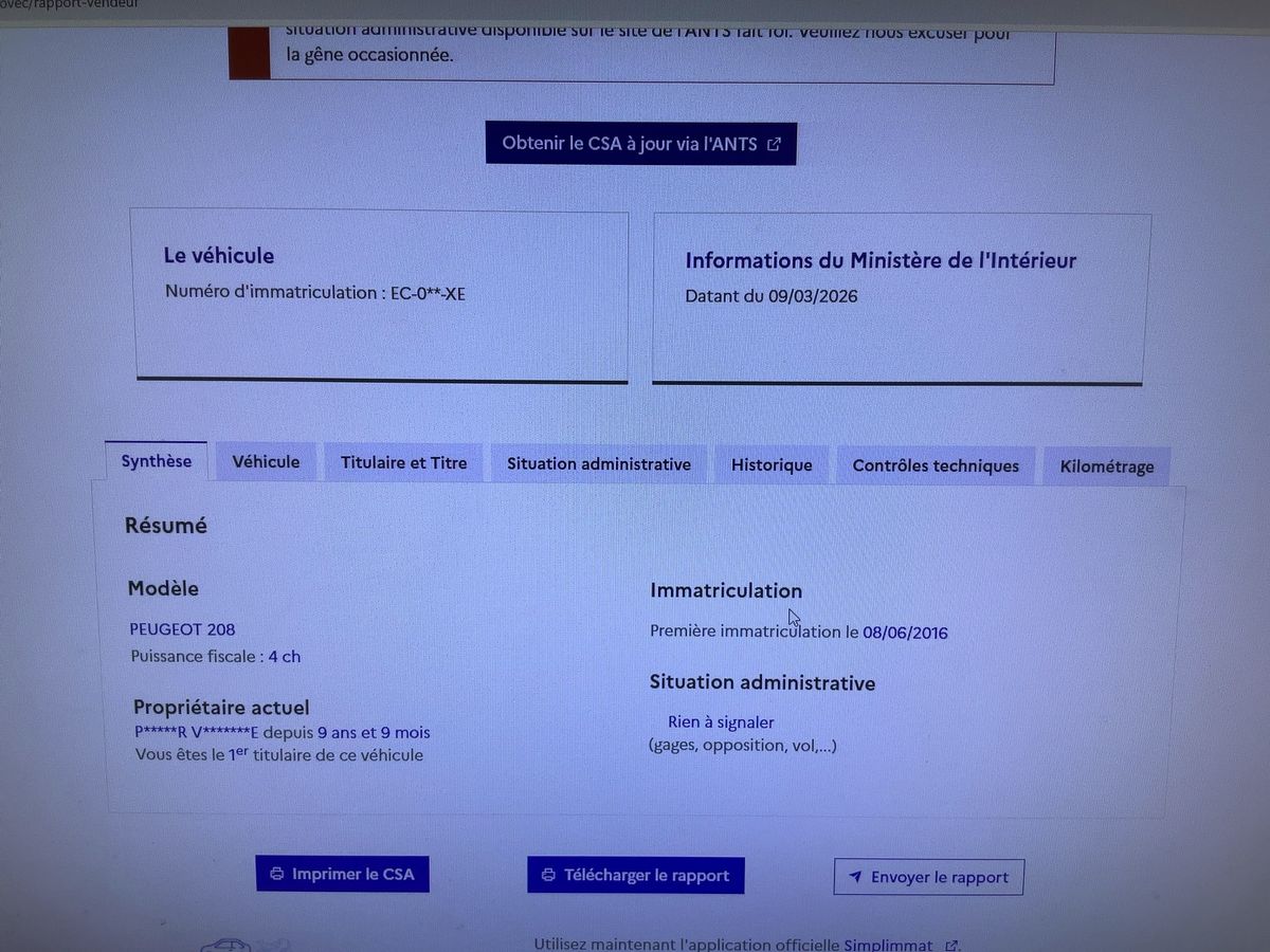 Peugeot 208 d'occasion