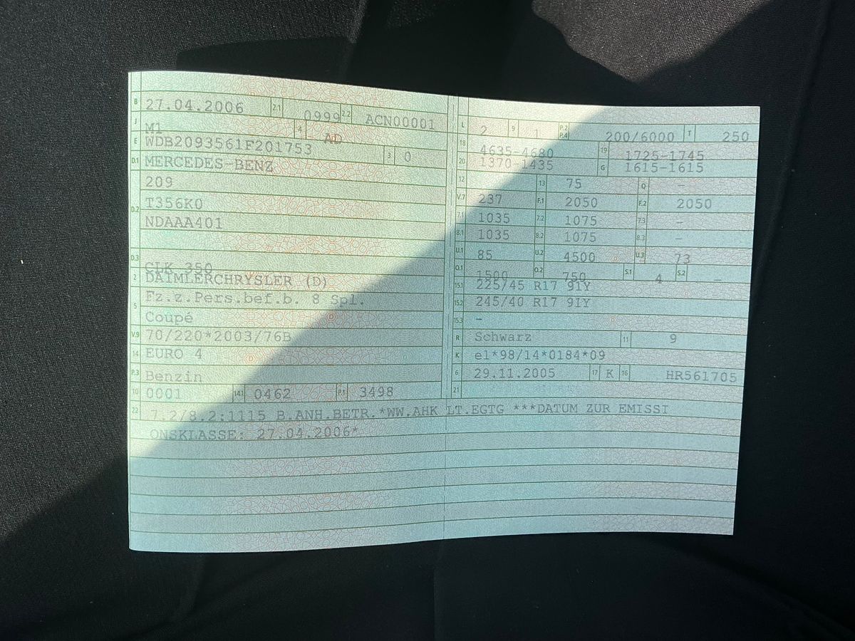 Mercedes-Benz CLK-Klasse d'occasion