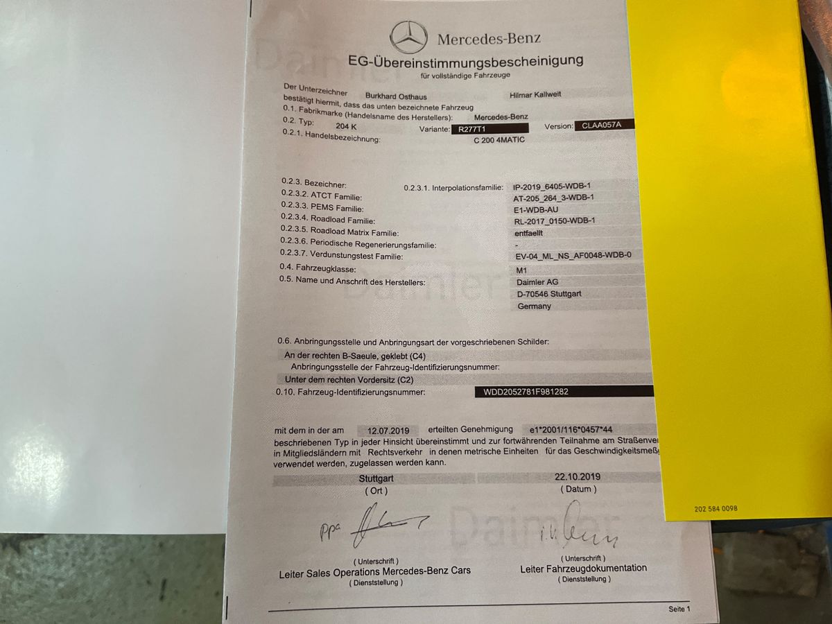 Mercedes-Benz C-Klasse d'occasion
