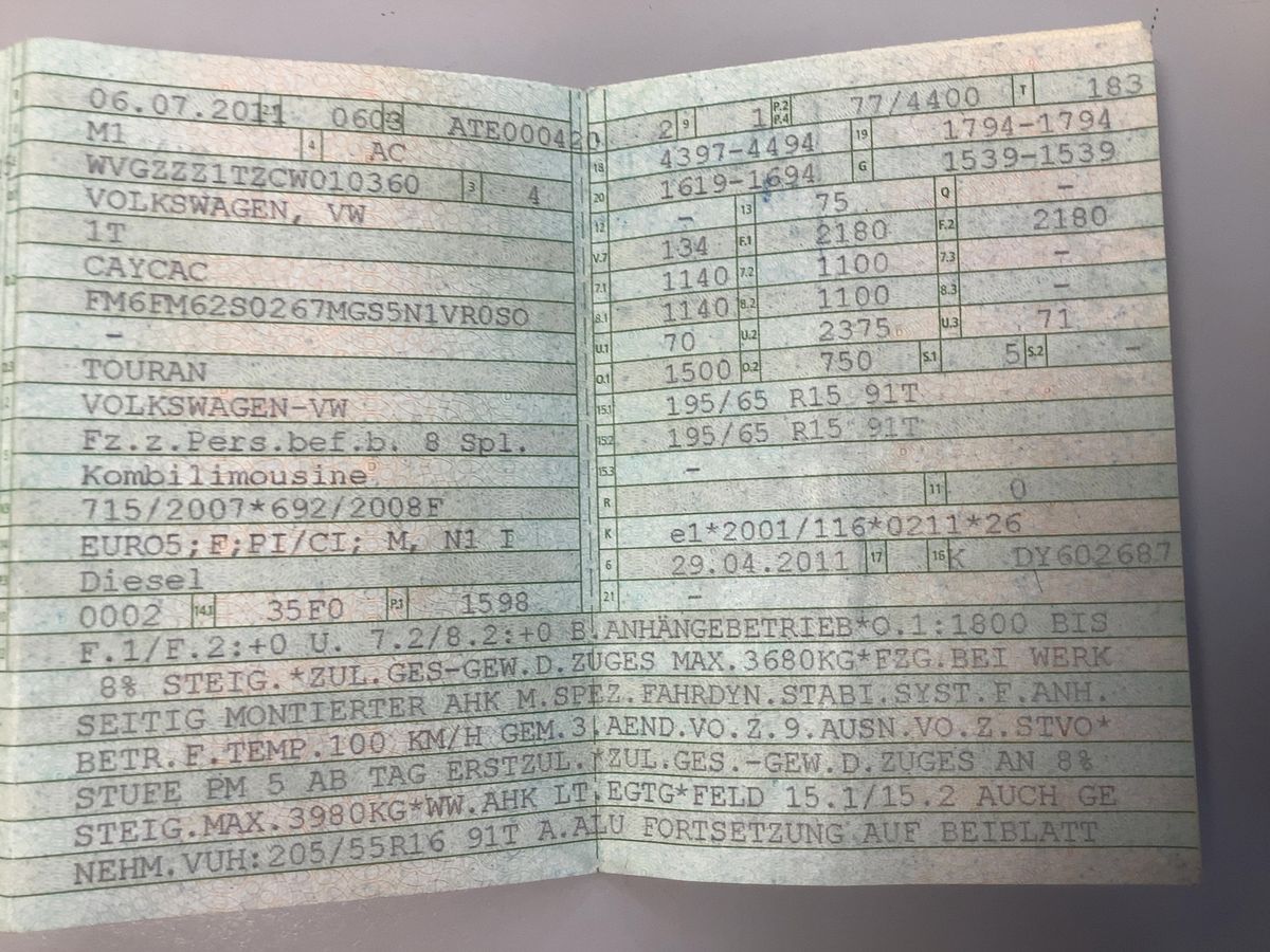 Volkswagen Touran d'occasion