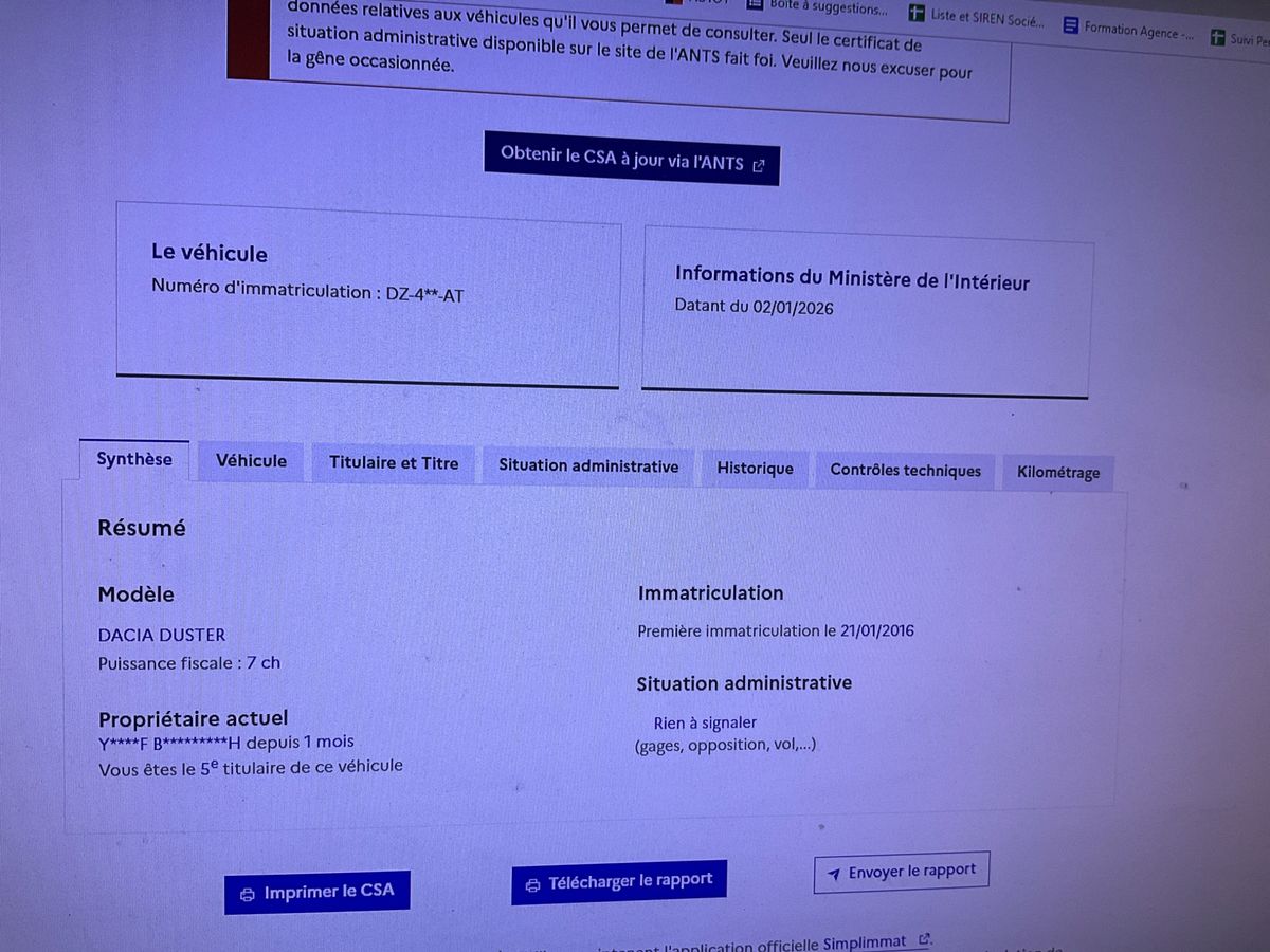 Dacia Duster d'occasion