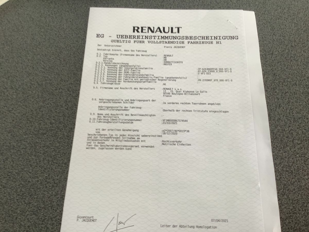 Renault Master 2.3 dCi L3H1 3,5t