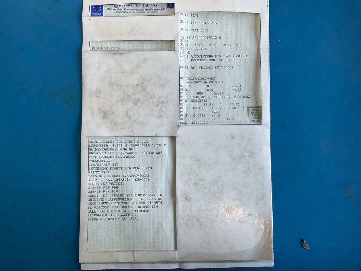 Fiat 500X d'occasion