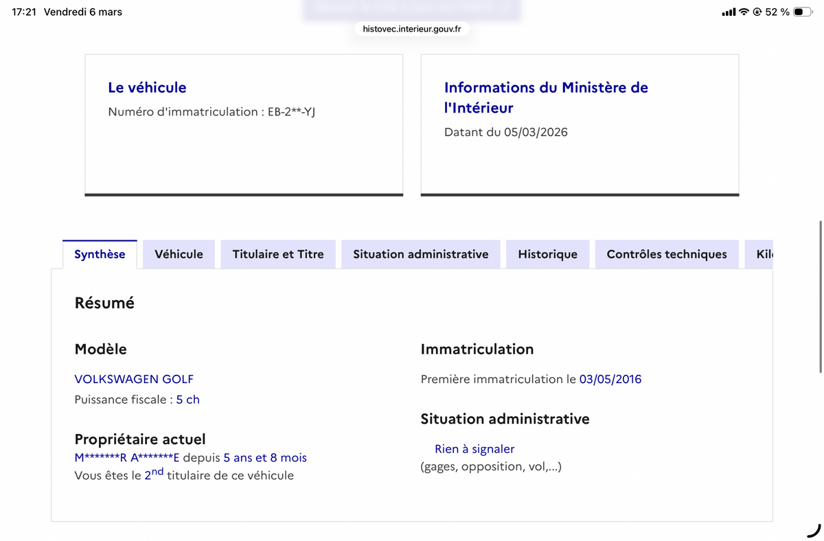 Volkswagen Golf d'occasion