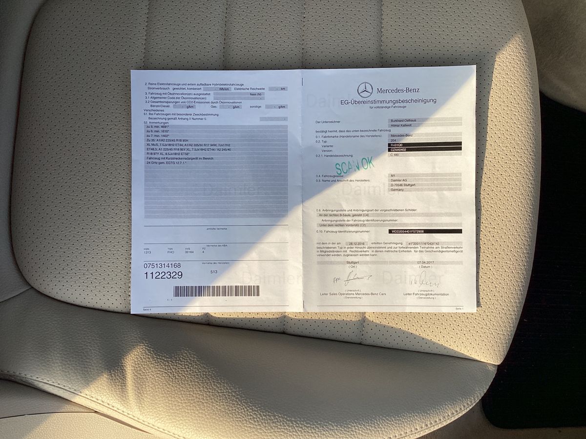 Mercedes-Benz C-Klasse C 180
