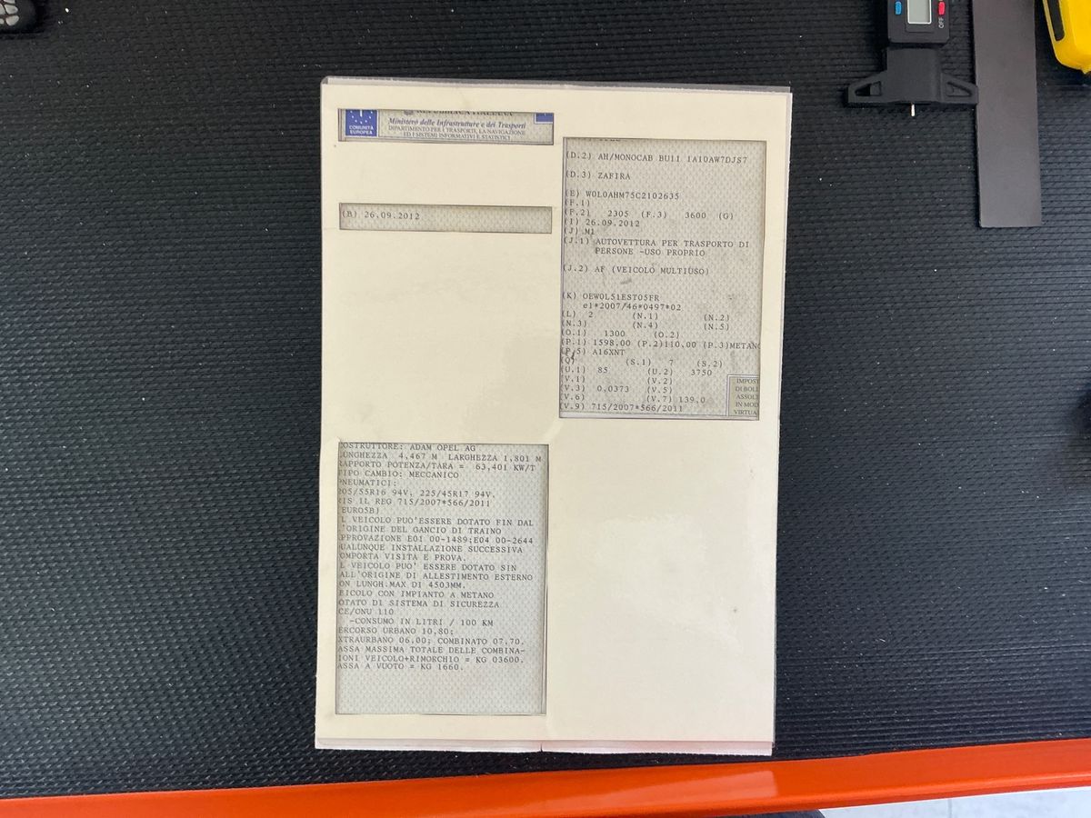 Opel Zafira 1.6 Turbo One