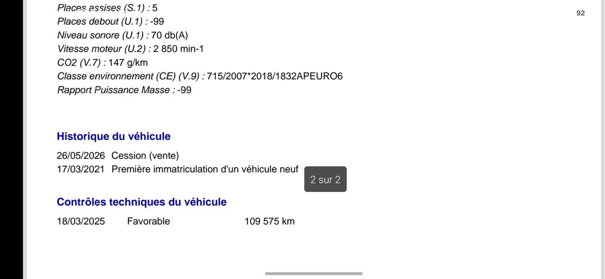 Volvo V60 d'occasion