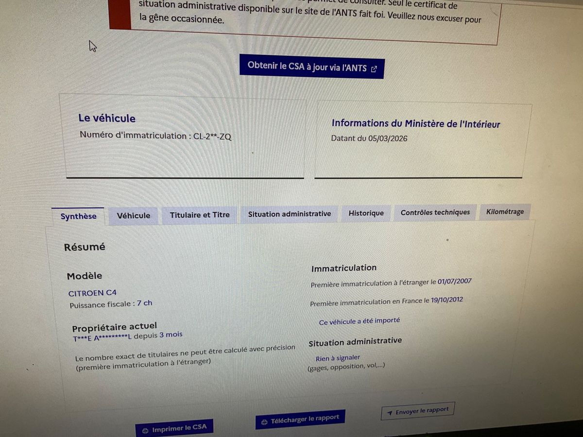 Citroen C4 d'occasion