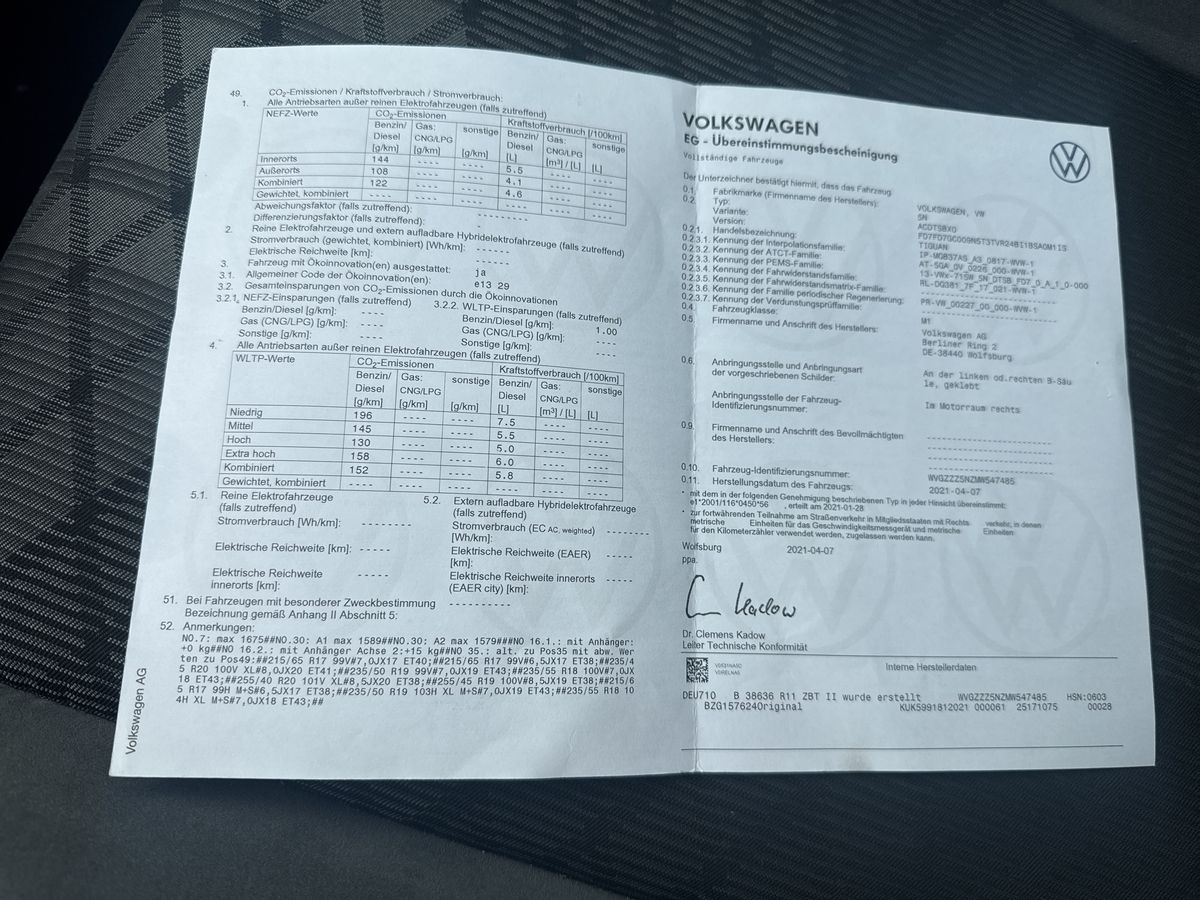 Volkswagen Tiguan 2.0 TDI R-Line