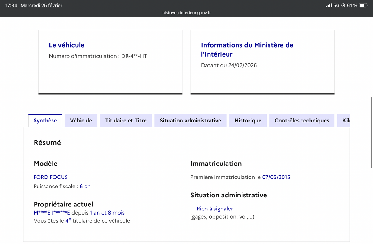 Ford Focus d'occasion