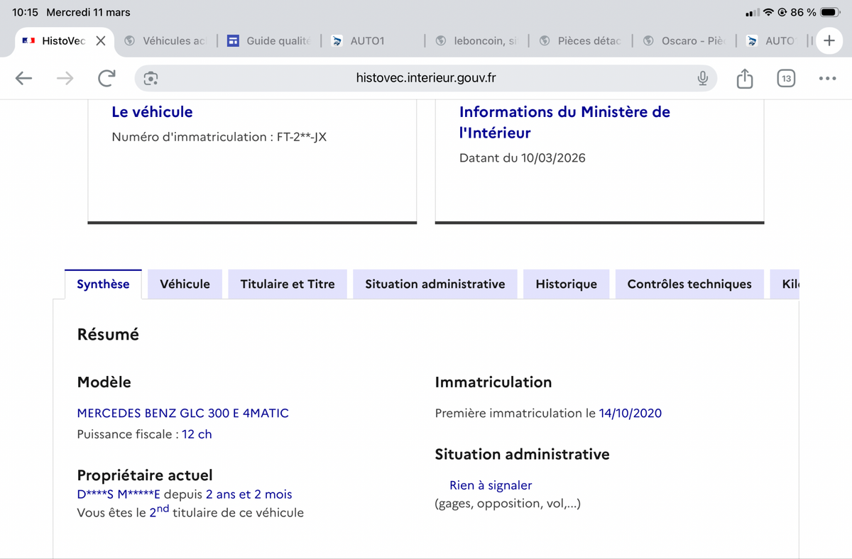 Mercedes-Benz GLC-Klasse d'occasion