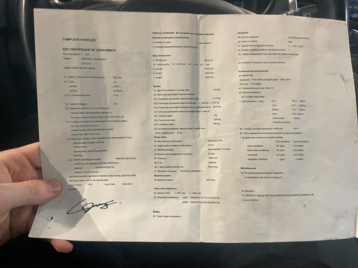 Hyundai ix20 d'occasion