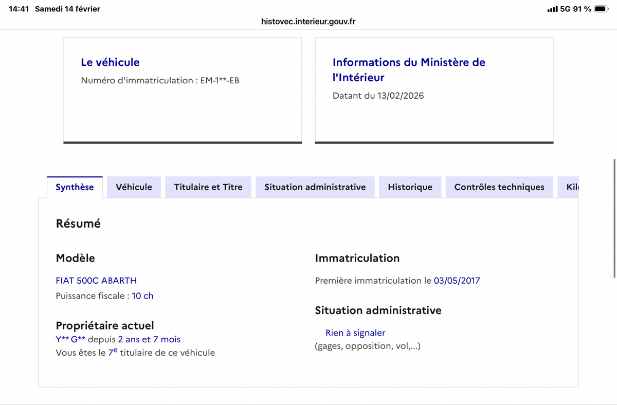 Abarth 595C d'occasion