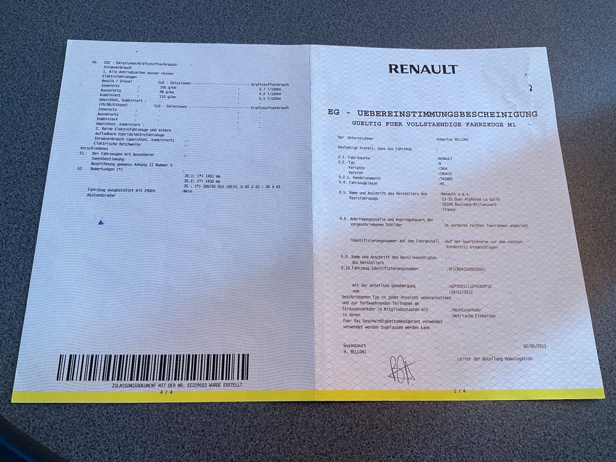 Renault Twingo d'occasion