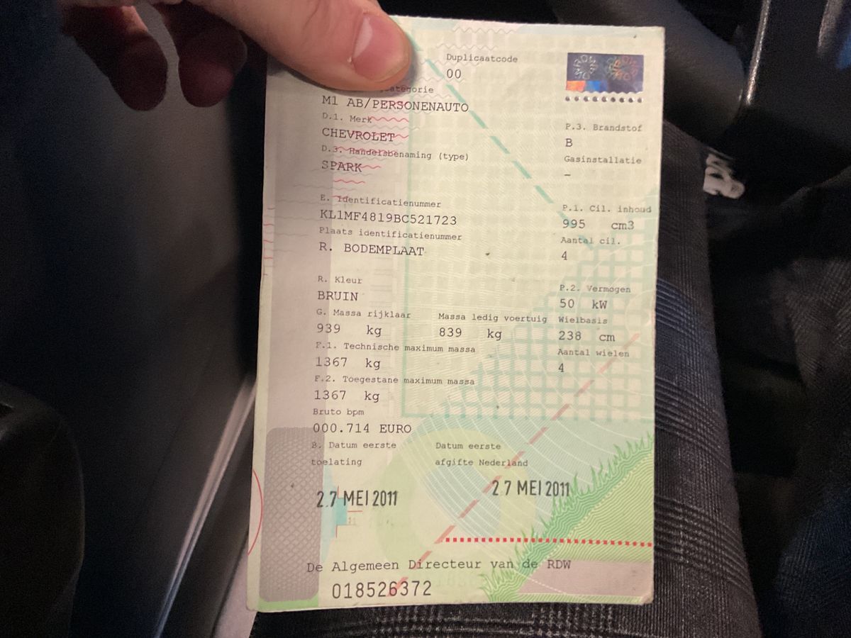 Chevrolet Spark d'occasion