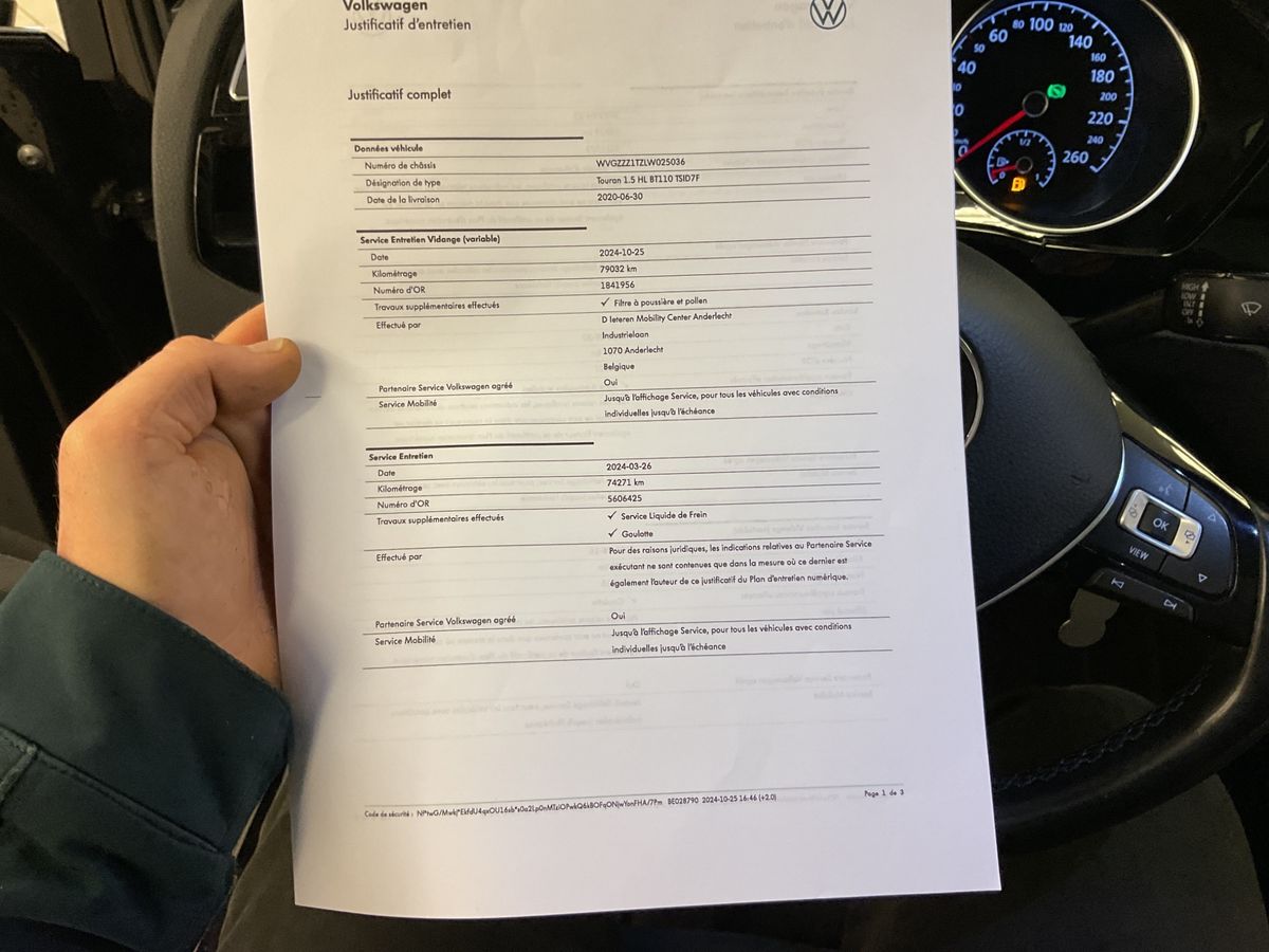 Volkswagen Touran 2020 — photo 34