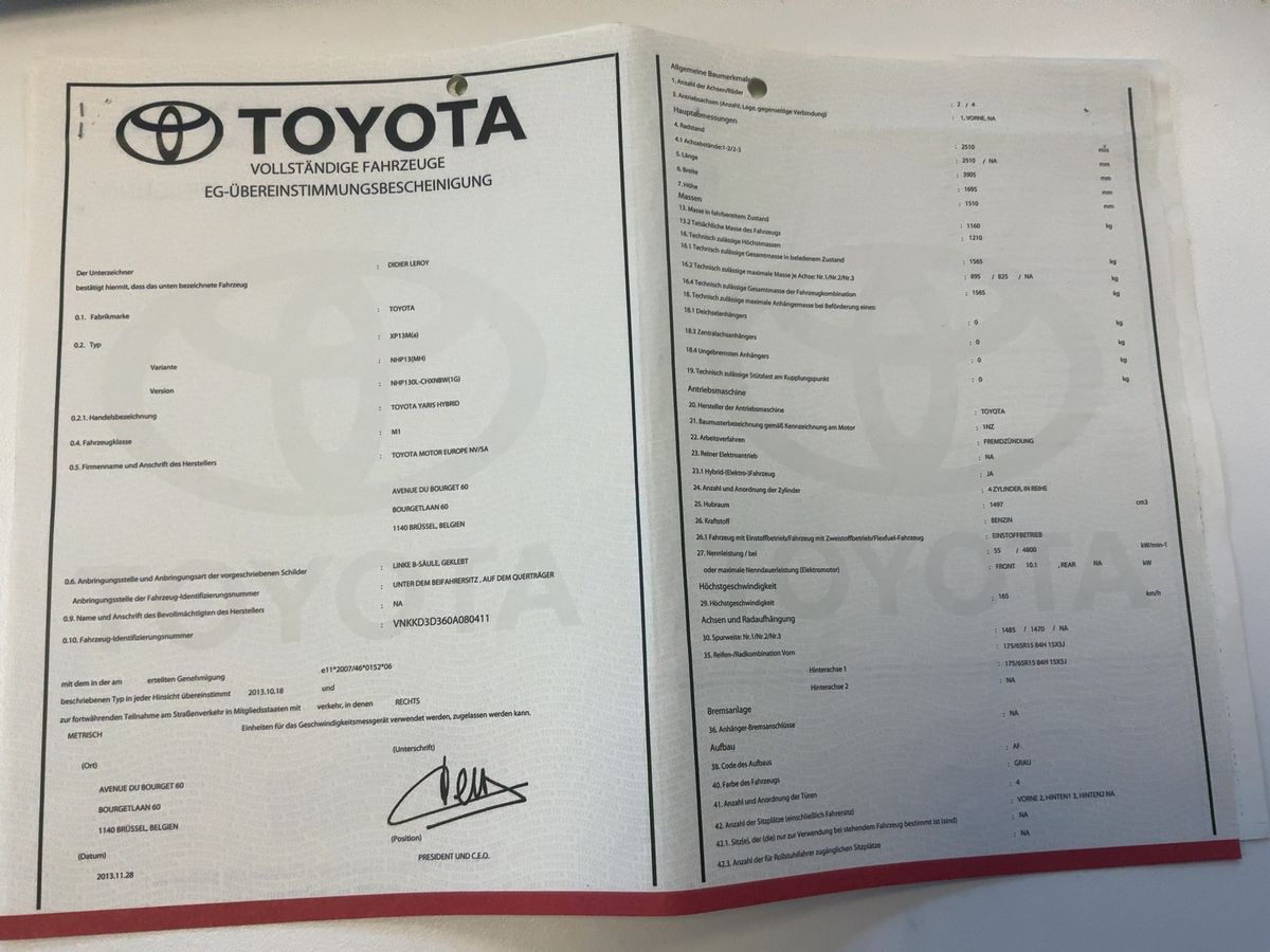 Toyota Yaris d'occasion