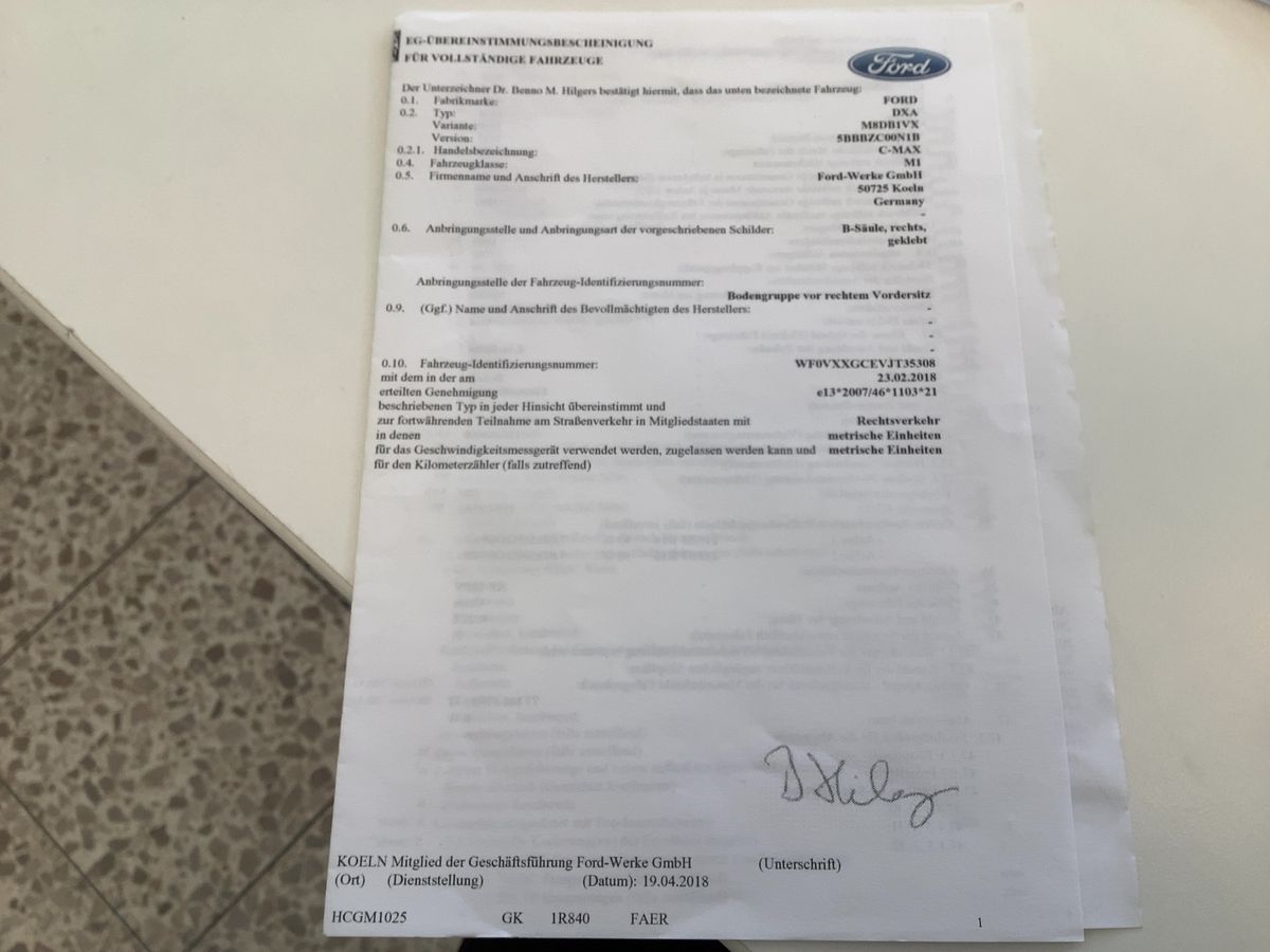 Ford C-Max d'occasion