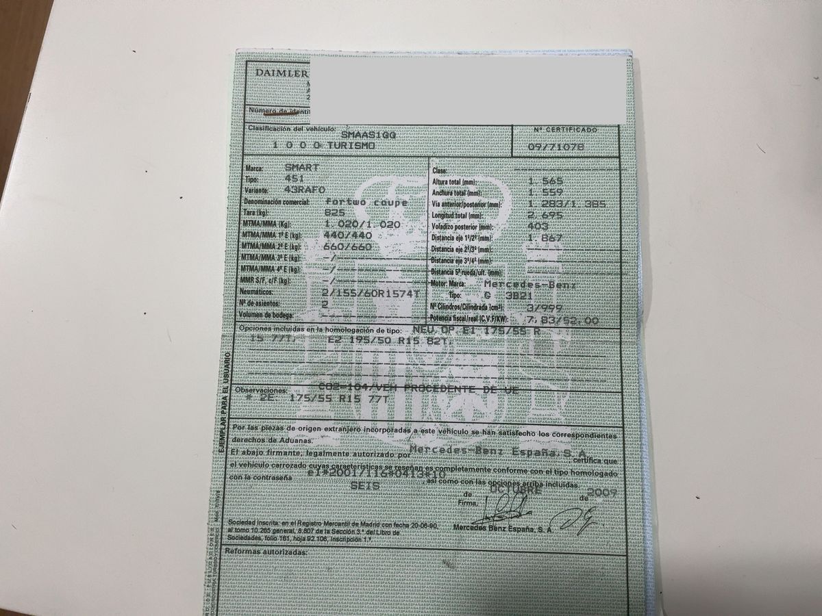Smart fortwo d'occasion