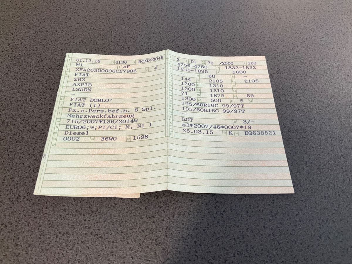 Fiat Doblo 1.6 JTDM SX Maxi