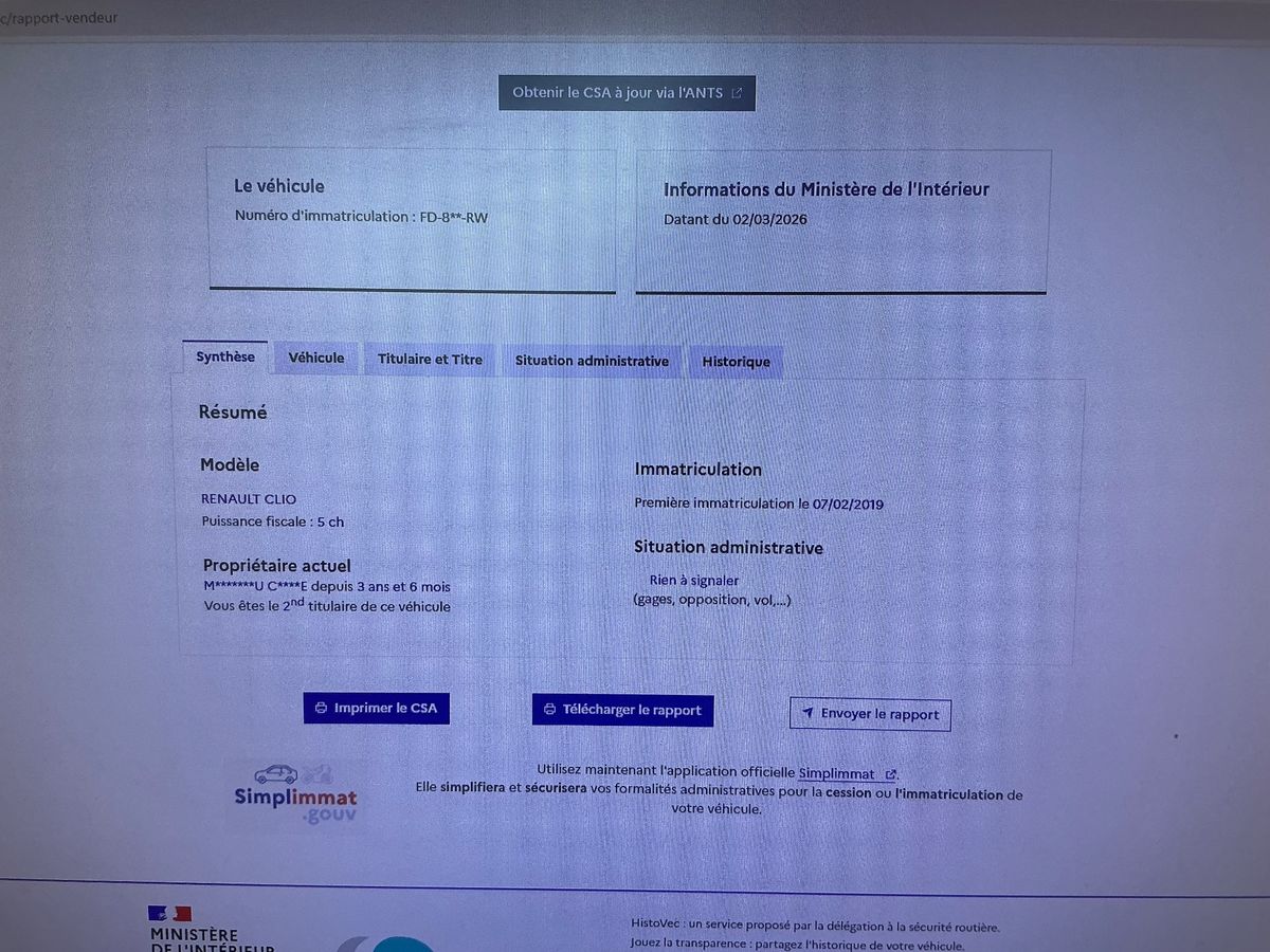 Renault Clio d'occasion