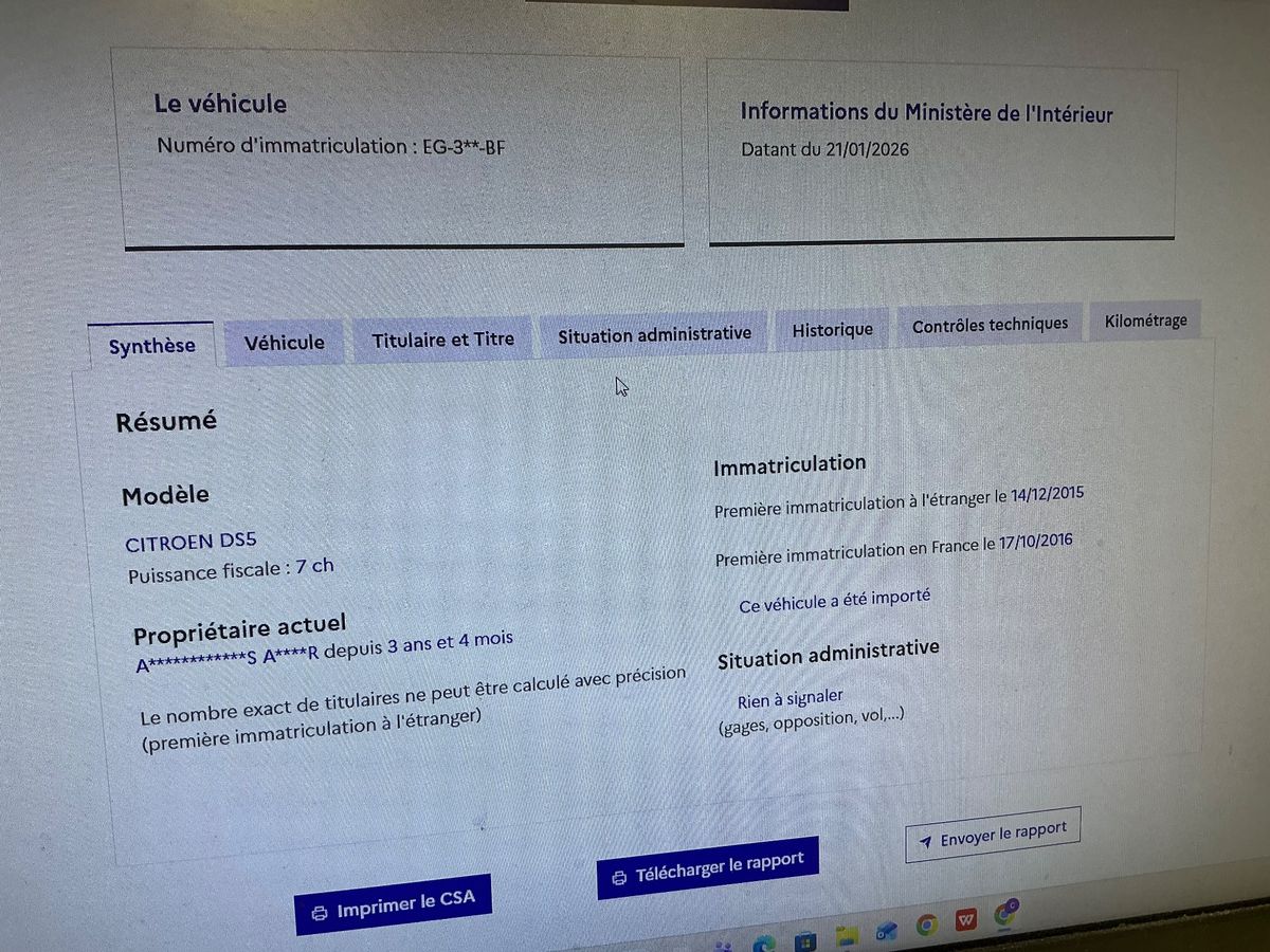 DS Automobiles d'occasion