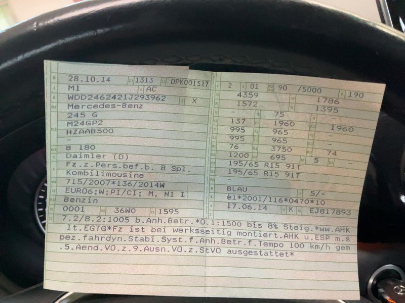 Mercedes-Benz B-Klasse B 180 — zdjęcie 15