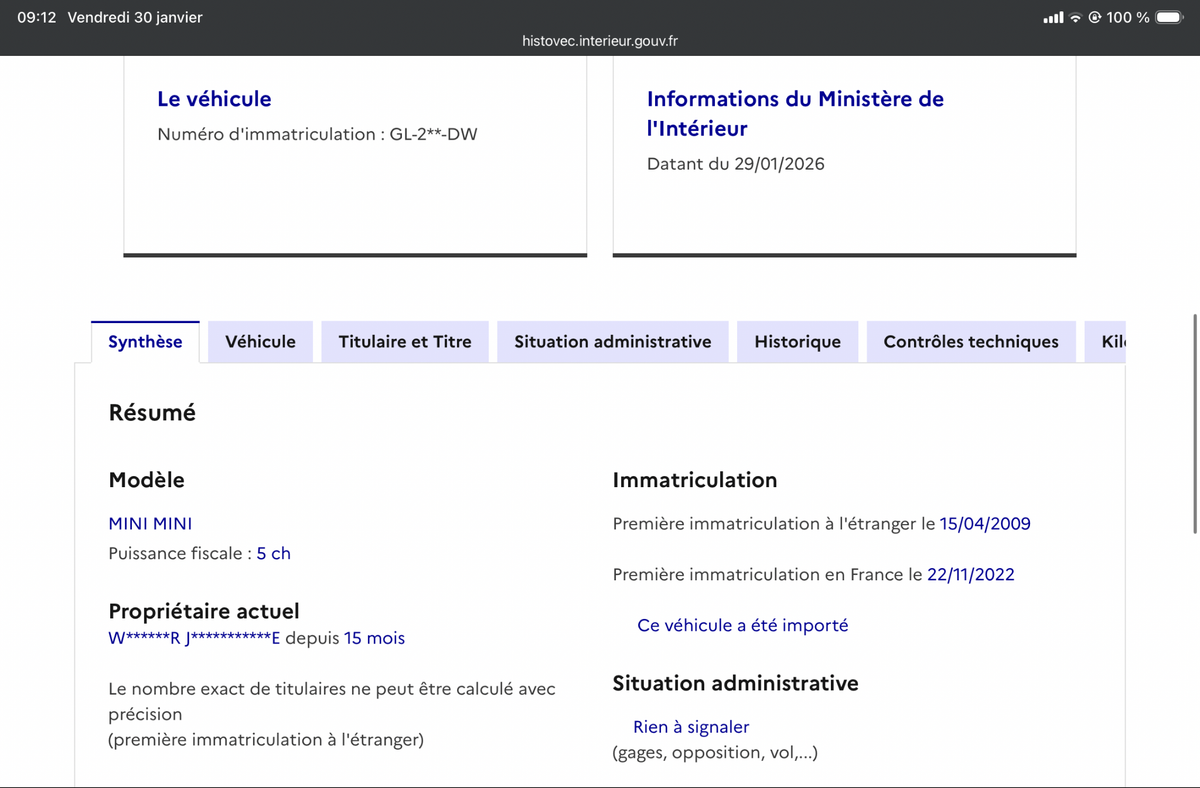 MINI Cooper d'occasion