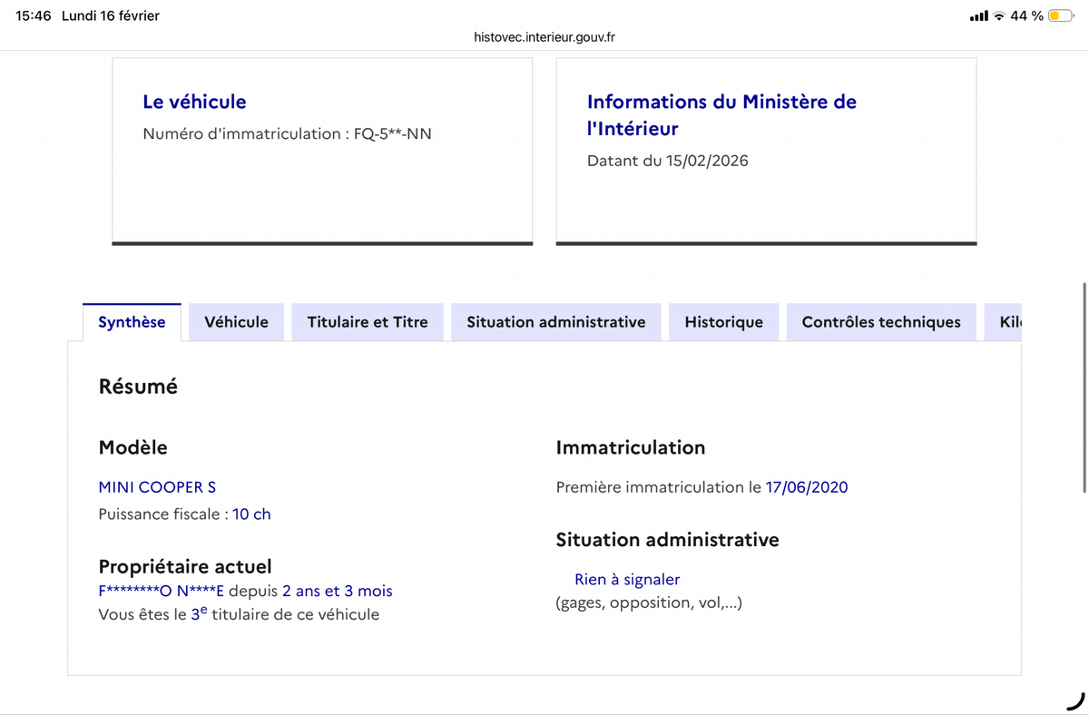 MINI Cooper d'occasion