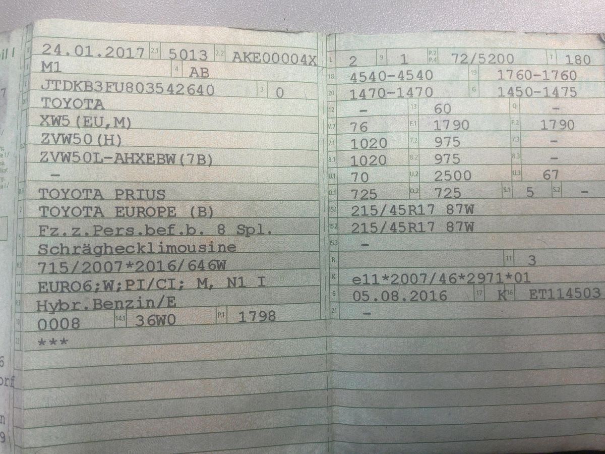 Toyota Prius d'occasion